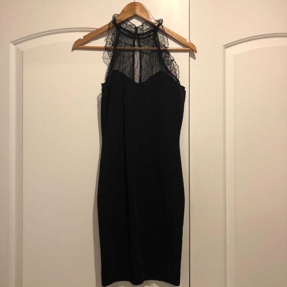 Black Lacey Morgan De Toi dress